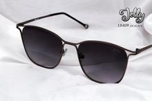 GREY JACK Cat Eye Sunglass with Black lens and Black Metal Frame