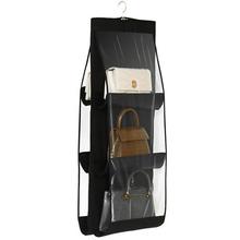 6 Pocket Folding Hanging Handbag Storage Holder Organizer