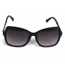 Black Classic Plastic Sunglasses For Women