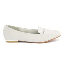 DMK Light Grey Plain Pump Flat Shoes For Women - 36064