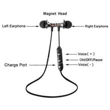 FGCLSY Magnetic music bluetooth earphone XT11 sport