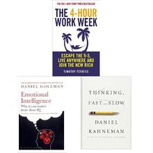 Reader's Pack of 3 (The four hour work week,Emotional intelligence andThinking fast and slow)