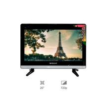 WEGA 20 Inch DLED TV Double Glass - (Black & White)