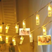 Plastic LED Light Photo Clip [20 pcs]