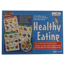 Creative Educational Aids Healthy Eating Card Game - Blue