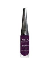 Lotus Herbals Colour Dew Nail Enamel, Plum Mist, 7ml-952