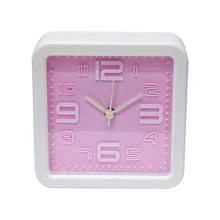 Square Plastic Table Clock