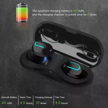 HBQ-Q13S TWS Bluetooth Earphone - Wireless Bluetooth Earbuds - Mini in Ear Sweatproof Headsets, Noise Cancelling Car Earphones