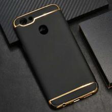 Three Piece Design Case For Oppo F7 - Black/Gold