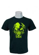 Wosa - Green Venom Printed Cotton T-Shirt For Men