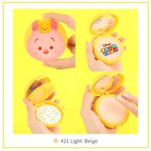 Cc Powder Pact Spf40 Pa+++ 4.5 gm Cathy Doll Disney Tsum Tsum #21 Light Beige (Piglet)