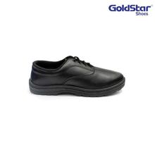 Goldstar Black Formal Lace-Up Shoes For Kids (Boys) - BS 01