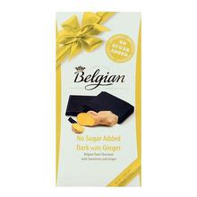 Belgian No Sugar Added Dark With Ginger (100gm)