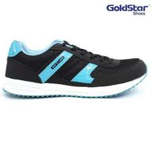 Goldstar Black/Blue Nova G 10 Sports Shoes For Men