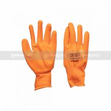 Dingqi Orange Knitted Gloves