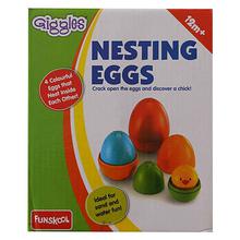 Funskool Nesting Eggs Learning Game - Multicolored