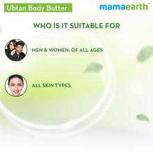 Mamaearth Ubtan Body Butter, For Dry Skin, With Turmeric & Honey, For Deep Nourishment – 200g