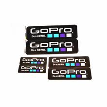 6Pcs Set GoPro Camera Waterproof Decals Stickers Graphic Set Gopro Logo