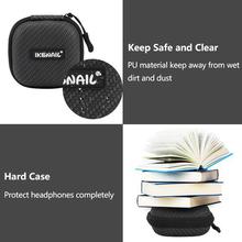 IKSNAIL Portable Airpods Case For Wireless Headphones Mini Zippered