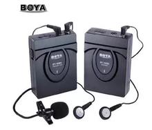 BOYA BY-WM5 Wireless Lavalier Lapel Headset Microphone System for Canon Nikon Pentax DSLR Camera Camcorders