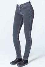 Grey High Waist Slim Fit Denim For Women