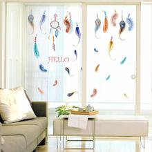 Hello Feathers Wall Stickers Removable Decals Wall Stickers