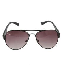 Black Frame Aviator Sunglasses - Unisex