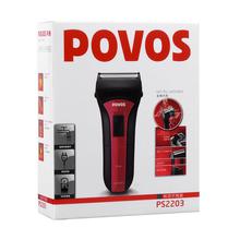 POVOS PS2203 Rechargeable Electric Shavers For Men Foil Shaver Beard Razor Waterproof Reciprocating Shaving Trimmer