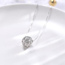 Birthday gift _ Wanying jewelry love hollow necklace s925