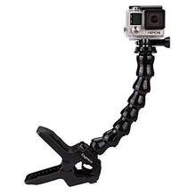 Jaws Clamp Clip Mount Adjustable Goose neck Arm for GoPro