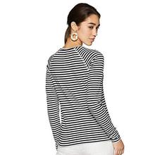 ONLY Women's Striped Regular Fit Top