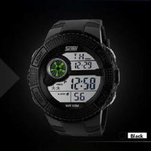 SKMEI 1027 Digital LED 50M Waterproof Sports Watch - Green