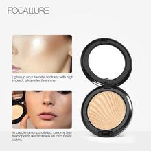 FOCALLURE New 4 Colors Ultra Glow Beam Highlighter Palette