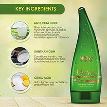 WOW Aloe Vera Multipurpose Beauty Gel for Skin and Hair,