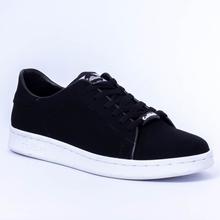 Caliber Shoes Black Lace Up Casual Shoes For Men - ( 534 SR )