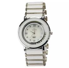 Ultima White Round Dial Analog Watch For Women