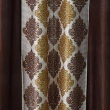 Samrat Curtains With Brown Pendal Design