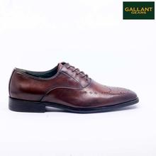 Gallant Gears Coffee Formal Leather Lace Up Shoes For Men - (5231-04)