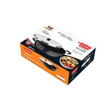 Presto Hard Anodized Induction Base Karai/Kadhai/Kadai 230mm with Stainless Steel Lid