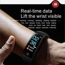 Q6S Smart Bracelet 3D Dynamic Blood Pressure Heart Rate