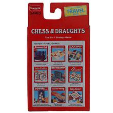 Funskool Chess & Draught The 2 in 1 Board Game - Multicolored