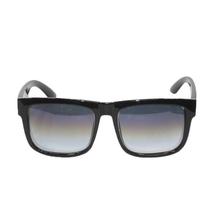 Black/Blue Plastic Sunglasses - Unisex