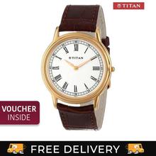 Titan 1488YL03 Orion White Dial Analog Watch For Men