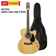 Natural Coloured Grason Indian Guitar With Free Guitar Bag And 2 Picks