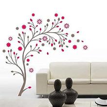 Decals Design 'Beautiful Magic Tree with Flowers' Wall