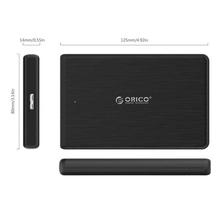 Orico 2.5 inch USB3.0 Hard Drive Enclosure - (Black)