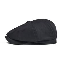 BOTVELA 100% Twill Cotton Newsboy Cap Men Women Classic Retro Hat