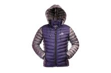Export Quality Silicon Down Jacket (Navy Blue Gray Matching)