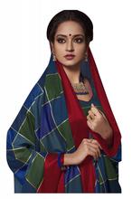 Stylee Lifestyle Green Banarasi Silk Jacquard Saree  (1918)