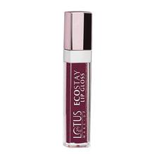 Lotus Herbal Ecostay Nourish Lip Gloss, Sparkling Rum G11, 8g